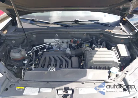 2018 Volkswagen Atlas 3.6L V6 Sel Premium из США, поврежденный, VIN 1V2NR2CA6JC584642